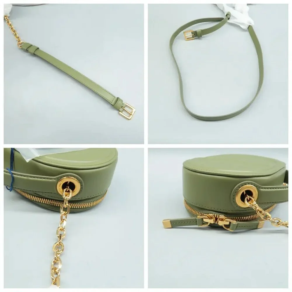 100% Authentic Dior CD Signature Green Leather Shoulder Bag 1915-08824 - Picture 9 of 12